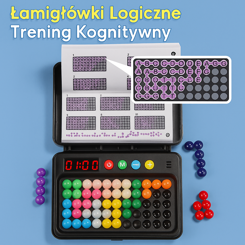500-level IQ Puzzle logic game