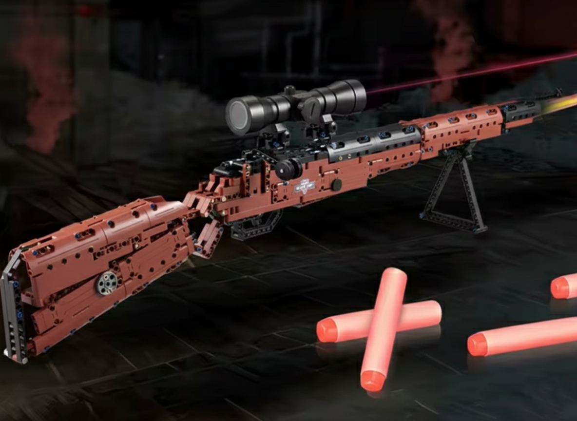 LogiBricks - 98K sniper rifle - 653 pieces